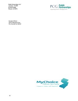 Public Partnerships, LLC 
           Attention:  NJ PPP 
           PO BOX 50040 
           Phoenix AZ 85076