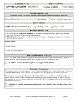 Public Partnerships LLC 
NJ DDS PPP – Information and Attestation Form – Version 1.11 
Page 4 of 8 
 
 
EMPLOYER NAME: 
EMPLO