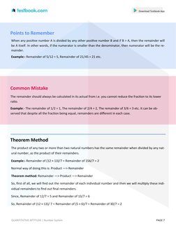 Number System All Formula Notes.pdf Number - System Study - Notes | PDF