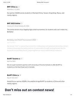 1/5/24, 2:18 PM
Berkeley Math Tournament
https://berkeley.mt
2/3
BMT China 🇨🇳
BMT 2023 Online 
Berkeley mini Math Tournam