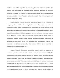 are being done in this respect. It consists of psychological and social variables that
interact  with  one  another  to  gene