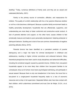 dwelling." Today, numerous definitions of family exist, and they are as valued and
celebrated (McCarthy, 2021).
Family  is  t