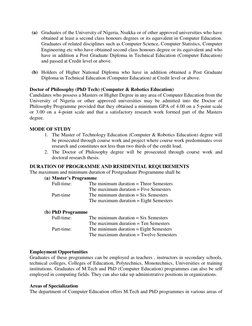 (a) Graduates of the University of Nigeria, Nsukka or of other approved universities who have   
obtained at least a second c