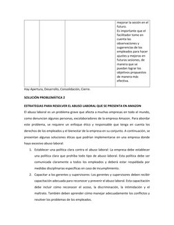 mejorar la sesión en el 
futuro. 
Es importante que el 
facilitador tome en 
cuenta las 
observaciones y 
sugerencias de los