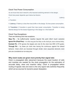 Clocktree Clock Tree Synthesis: Key Processes & Goals | PDF | Electronics ...