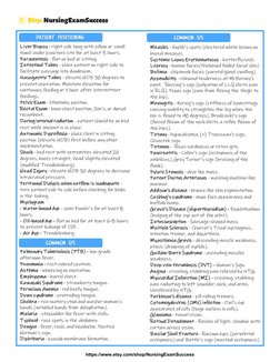 Maternity NCLEX Cheat Sheet | PDF | Childbirth | Pregnancy