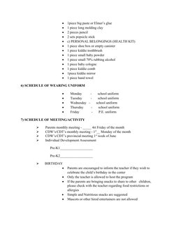 Parent Handbook for ECCD Services | PDF | Parenting | Child Development