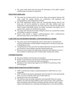 Parent Handbook for ECCD Services | PDF | Parenting | Child Development