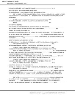 DDC­SVC­MAN­0081  2010  Copyright  ©  2010  DETROIT  DIESEL  CORPORATION
Toda  la  información  está  sujeta  a  cambios  sin