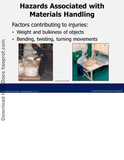 Material Handling Safety Training Guide | PDF | Forklift | Occupational ...