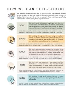 Soothing Sysystem Self-Soothing Techniques and Kit Guide | PDF | Somatosensory System ...