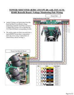 RayCap Alarm Wiring Guide | PDF | Electronic Circuits | Voltage