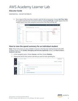 AWS Academy Learner Lab Educator Guide | PDF | Amazon Web Services ...