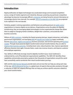 Overview Aws Cloud Adoption Framework | PDF | Cloud Computing ...