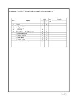 RCC Building Structural Design Report | PDF | Building | Materials
