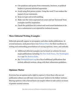 Editorial Writing Rspc Examples of Editorial Writing Techniques | PDF | Reality | Reason