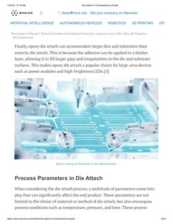 Die Attach Methods and Materials Explained | PDF | Epoxy | Adhesive
