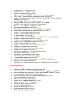 •
Working with Menu Painter (More details)  (http://www.saptechnical.com/Tutorials/ABAP/MenuPainter/page1.htm) (http://www.sa