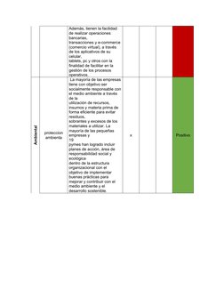 Además, tienen la facilidad 
de realizar operaciones 
bancarias,
transacciones y e-commerce
(comercio virtual), a través 
de