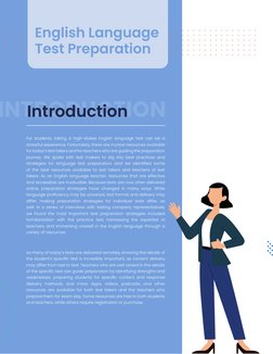 INTRODUCTION
For students, taking a high-stakes English language test can be a 
stressful experience. Fortunately, there are