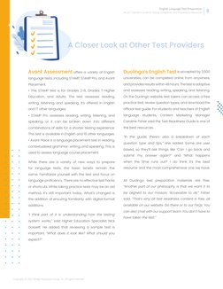 8
 English Language Test Preparation 
An ELT Teacher’s Guide to Testing Companies and Preparation Resources
Copyright © 2023