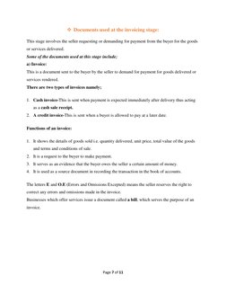 Overview of Transactional Documents | PDF | Invoice | Receipt