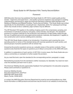 API1104 Code Clinic Study Guide 22 ND Edition PV | PDF | Nondestructive ...