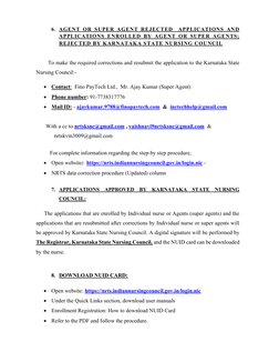 NRTS Registration Guide for Nurses | PDF | Nursing | Password