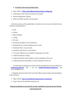 NRTS Registration Guide for Nurses | PDF | Nursing | Password