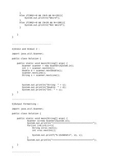 Java Hackerrank Solutions | PDF | Software | Software Engineering