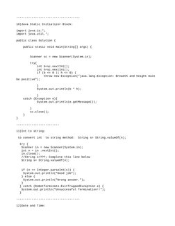 Java HackerRank Solutions Overview | PDF | Software | Software Engineering