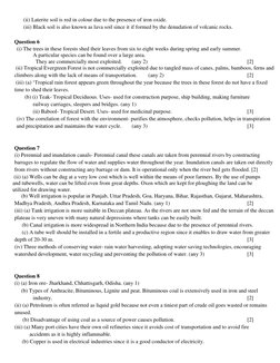 (ii) Laterite soil is red in colour due to the presence of iron oxide. 
     (iii) Black soil is also known as lava soil