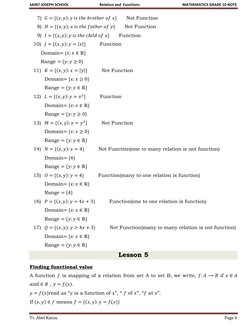 Grade 10 Maths: Relations & Functions | PDF | Function (Mathematics ...