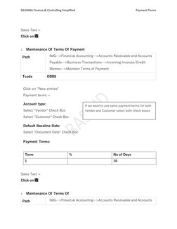 S4/HANA Payment Terms Management Guide | PDF | Invoice | Accounts Payable