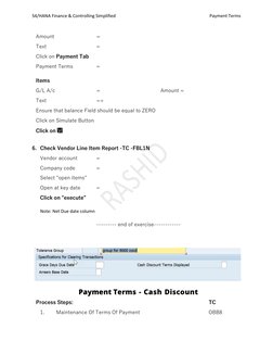 S4/HANA Payment Terms Management Guide | PDF | Invoice | Accounts Payable