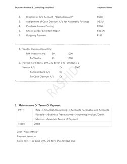 S4/HANA Payment Terms Management Guide | PDF | Invoice | Accounts Payable