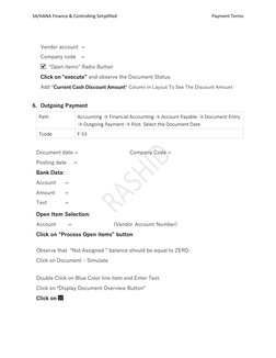 S4/HANA Payment Terms Management Guide | PDF | Invoice | Accounts Payable