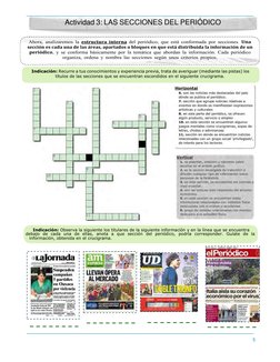 5 
 
Indicación: Recurre a tus conocimientos y experiencia previa, trata de averiguar (mediante las pistas) los 
títulos de l