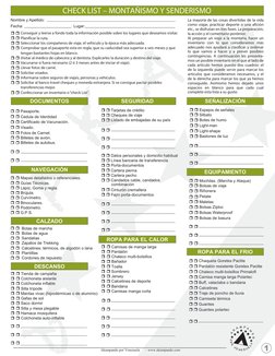 A
K
A
M
P
A
K
A
M
P
Pasaporte.
Cedula de Identidad
Certificado de Vacunación. 
Visado.
Fotos de Carnet. 
Billetes de avión.