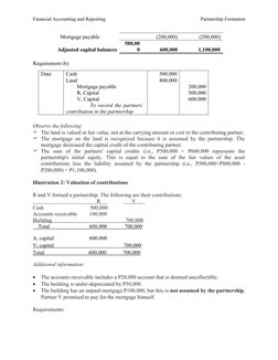 Partnership Formation and Accounting Basics | PDF | Debits And Credits ...