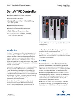 Product Data Sheet Deltav PK Controller Deltav en 3583460 | PDF ...