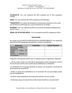 Plan de Desarrollo Comunal 2024-2027 | PDF | Planificación ...
