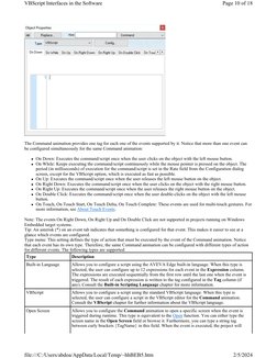 Vbscript Interfaces in The Software: Aveva Edge 2023 | PDF | Scripting ...
