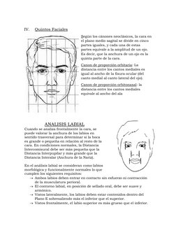 Análisis Facial en Ortodoncia y Estética | PDF | Cara | Ortodoncia