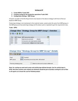 SAP PS Assembly Processing Guide | PDF | Superuser | Systems Engineering