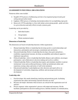 Leadership Power and Authority Types | PDF | Leadership | Power (Social ...