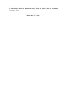 de la Republica Dominicana, a los veinticinco (25) días del mes de Enero del año dos mil
veinticuatro (2024)
________________