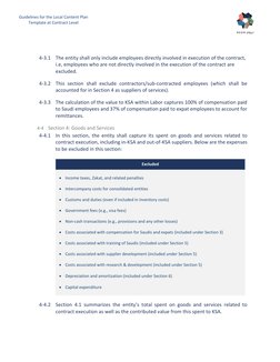 6 
Guidelines for the Local Content Plan 
Template at Contract Level 
 
4-3.1 The entity shall only include employees dir