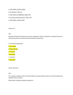 Oracle Procurement Cloud Setup Guide | PDF | Accounts Payable | Procurement