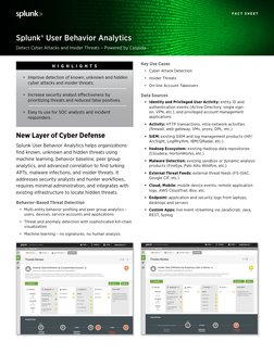 Splunk User Behavior Analytics | PDF | Security | Computer Security